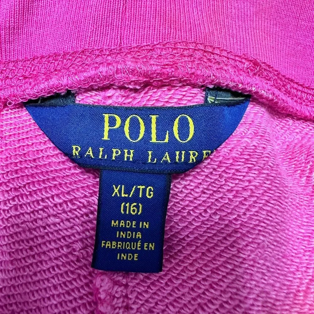 POLO RALPH LAUREN French Terry Leggings, GIRLS Size‎ X-LARGE 16